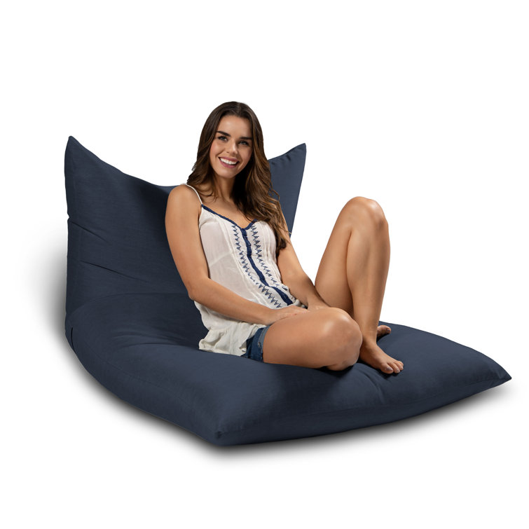 Ebern Designs Large Sunbrella® Outdoor Friendly Bean Bag Chair